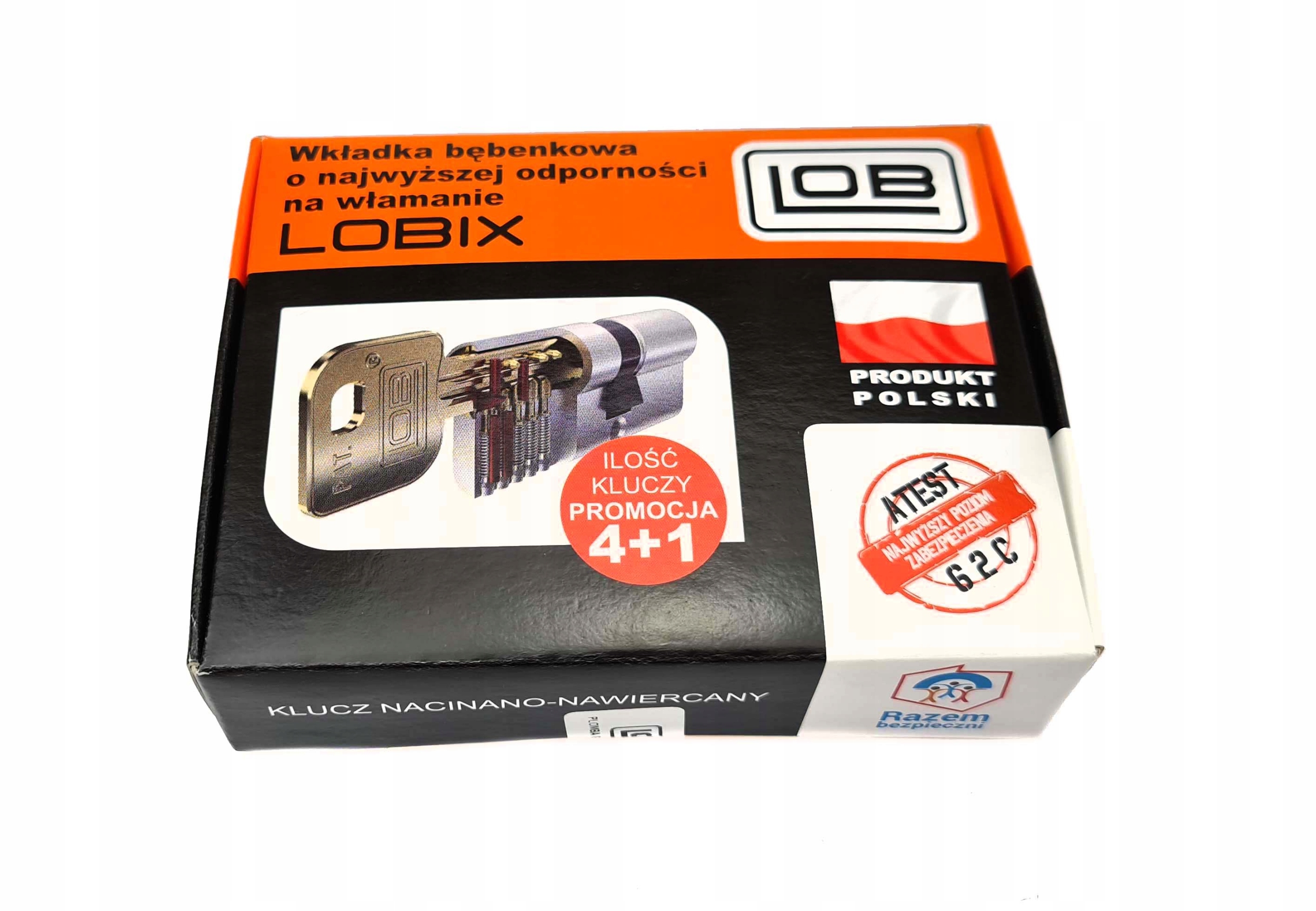 WKŁADKA DRZWIOWA LOB LOBIX 30/35 ATEST KLASA 6C Kod producenta LOB LOBIX 30/35 SAT