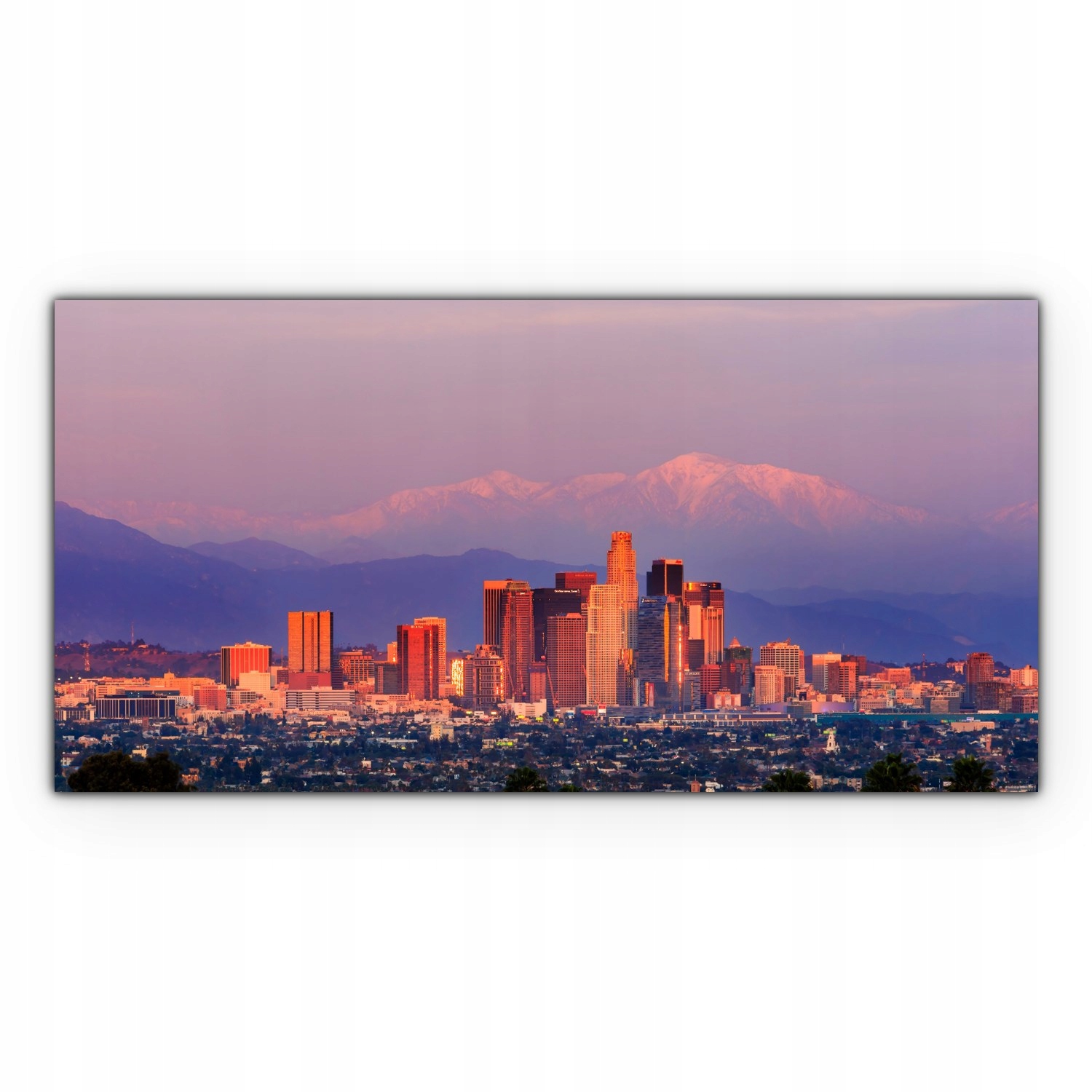 

Canvas na ramie ścienny 120x60 Los Angeles Miasto