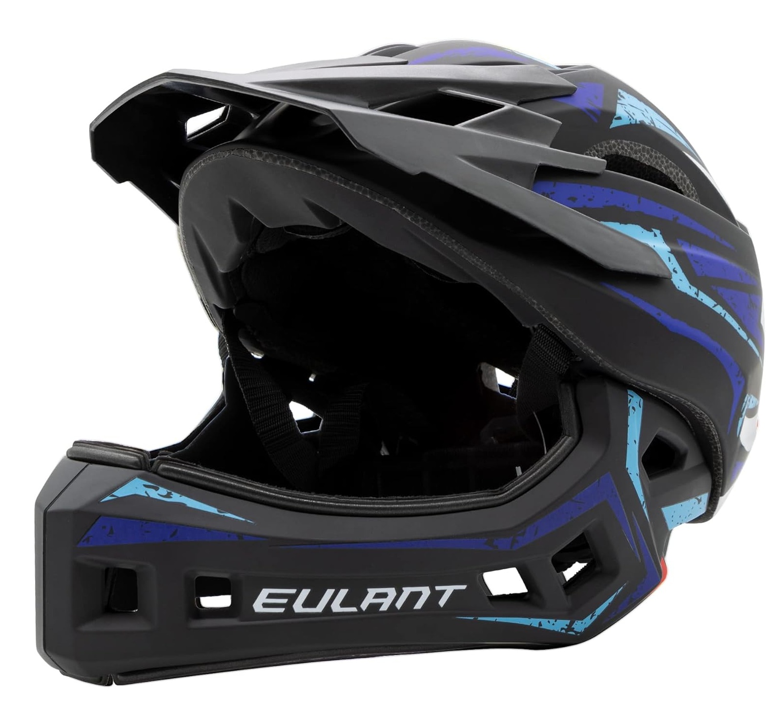 Kask Dziecięcy S 48- 53 cm full face z odpinaną szczęką rowerowy