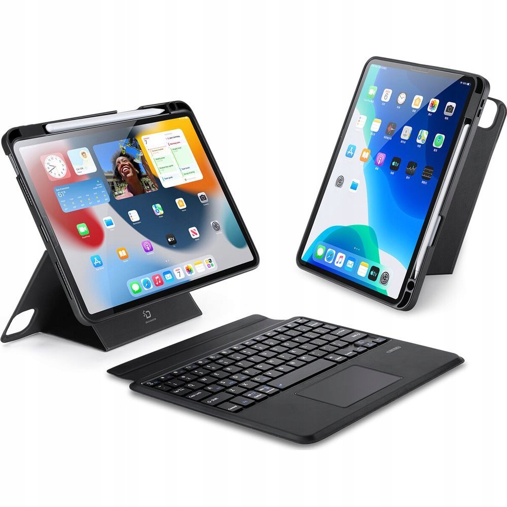 Pouzdro s klávesnicí Dux Ducis pro iPad Air 11 M3 M2 5/4 gen Pro 11 2018-2022