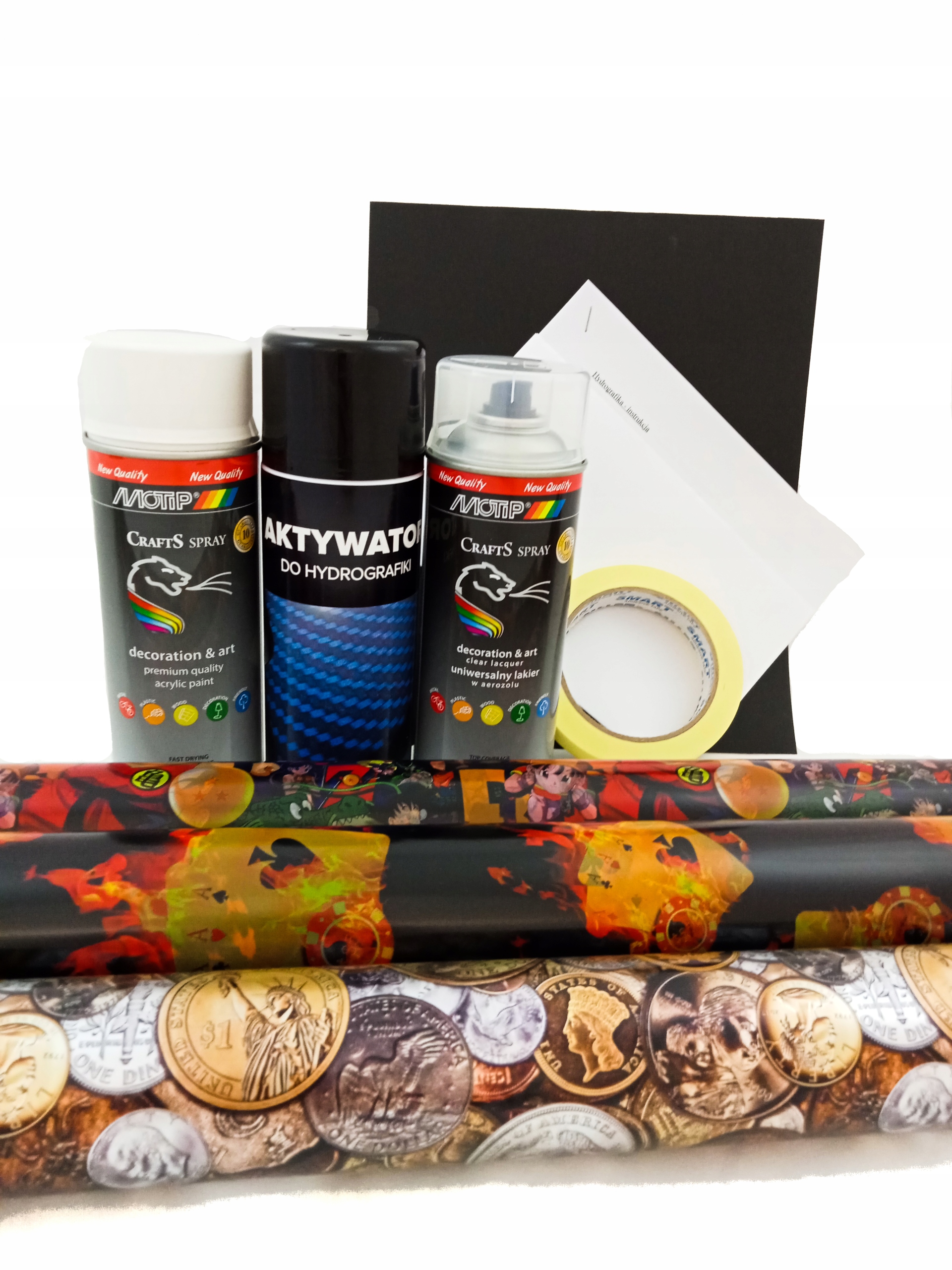 

Hydrografika folia do hydrografiki Mini Box