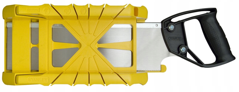 STANLEY Przyrżnia skrzynka uciosowa + Piła ręczna Marka Stanley