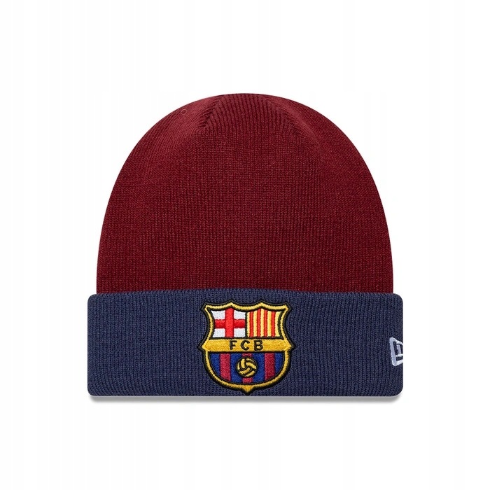 Czapka zimowa New Era dziecięca Fc Barcelona la liga ciepła barca Oryginał