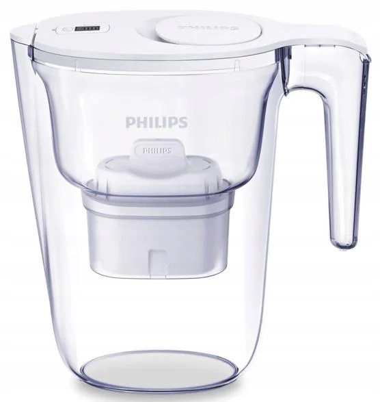 Dzbanek filtrujący Philips Micro X-Clean AWP2933WHT3/58 2,6l 2 filtry Bia