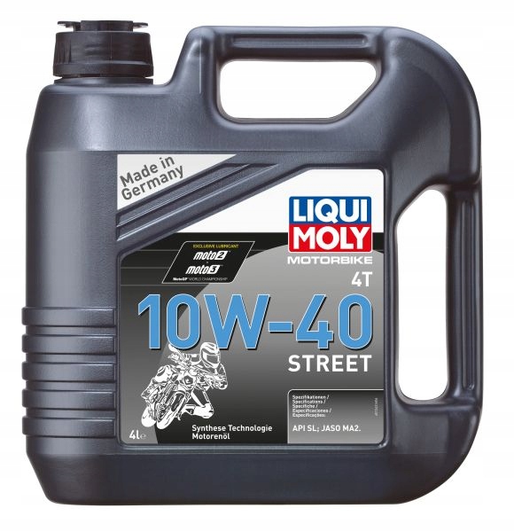 Olej 10W40 LIQUI MOLY Street 4l SL Półsyntetyczny