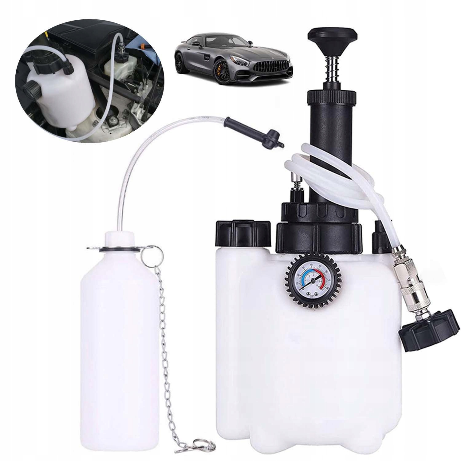 Sada Pro Odvzdušnění Brzdových Trubek S Adaptérem Válce