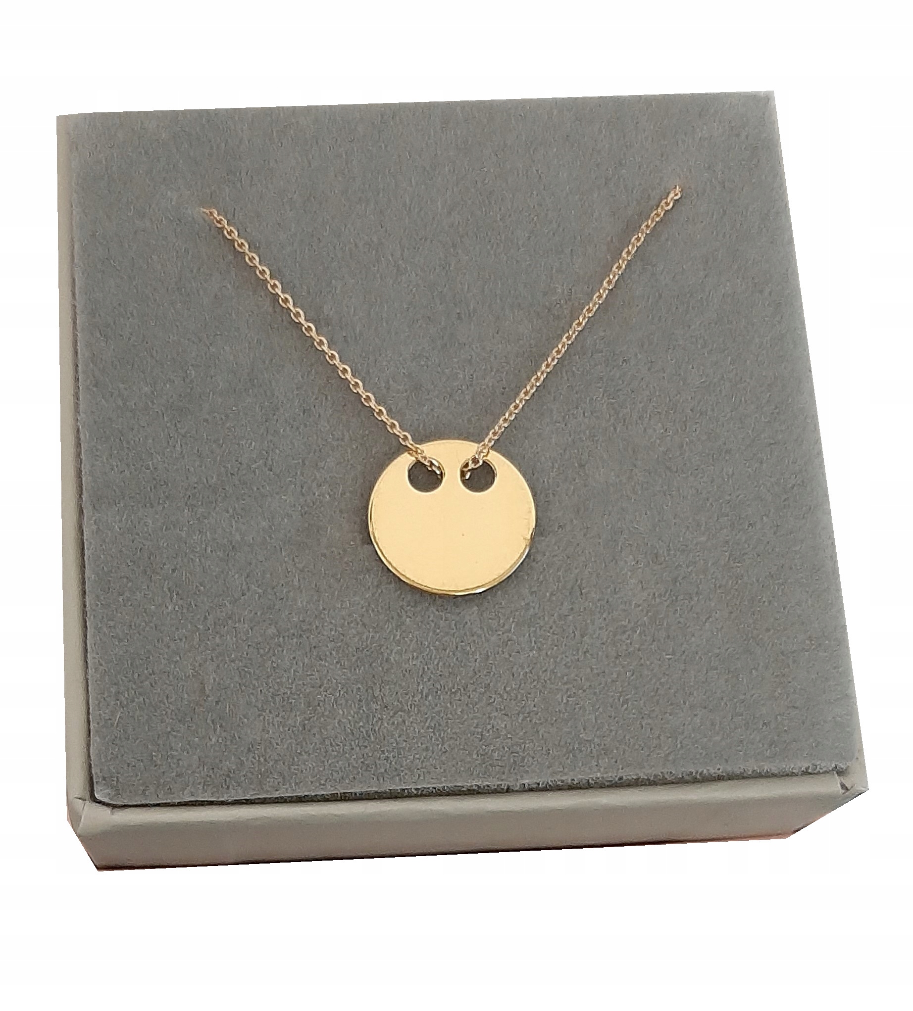 

Naszyjnik Kółko Pełne złocone