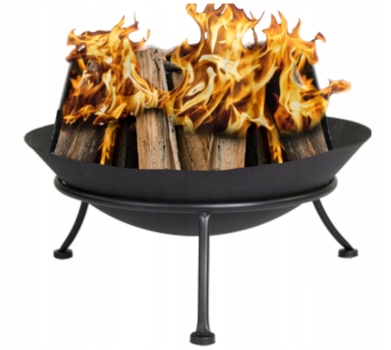 Palenisko Żeliwne Misa Ze Stojakiem 60cm