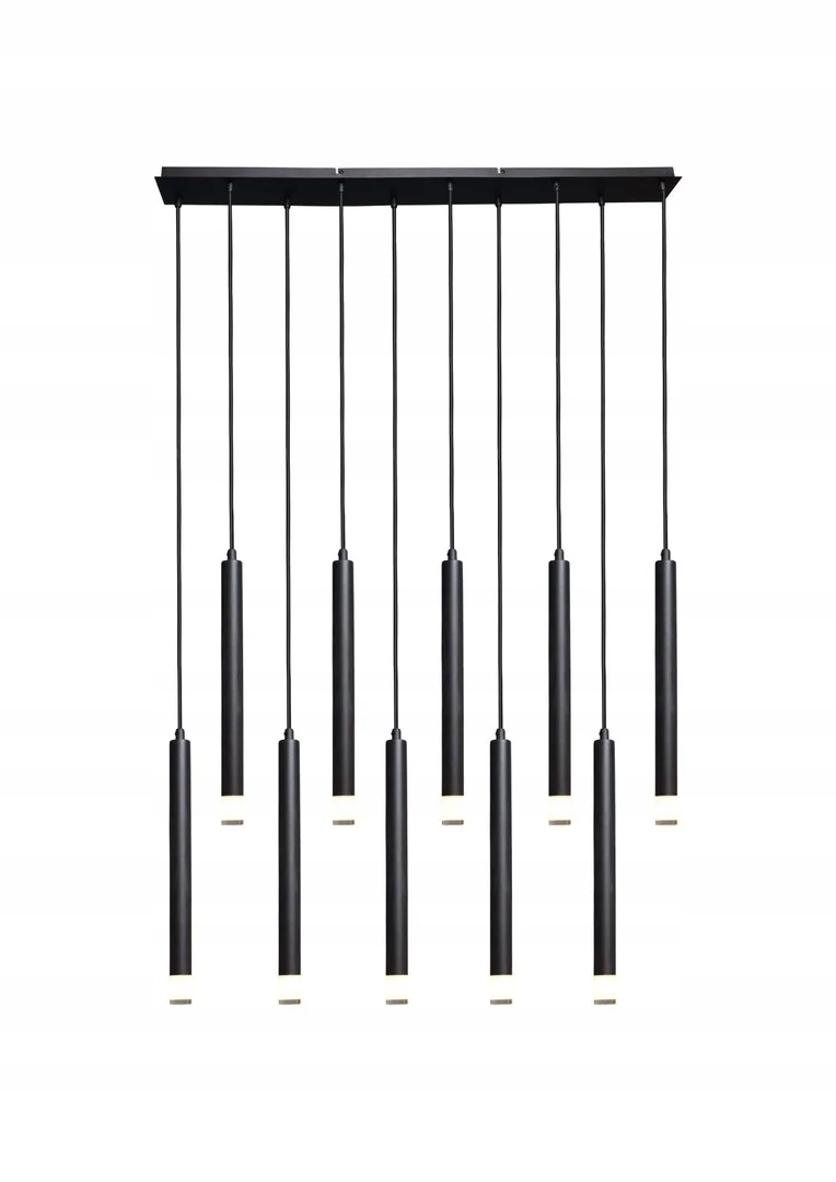 Závěsná lampa Ramira Rabalux 10xG9 černá zlatá do obývacího pokoje