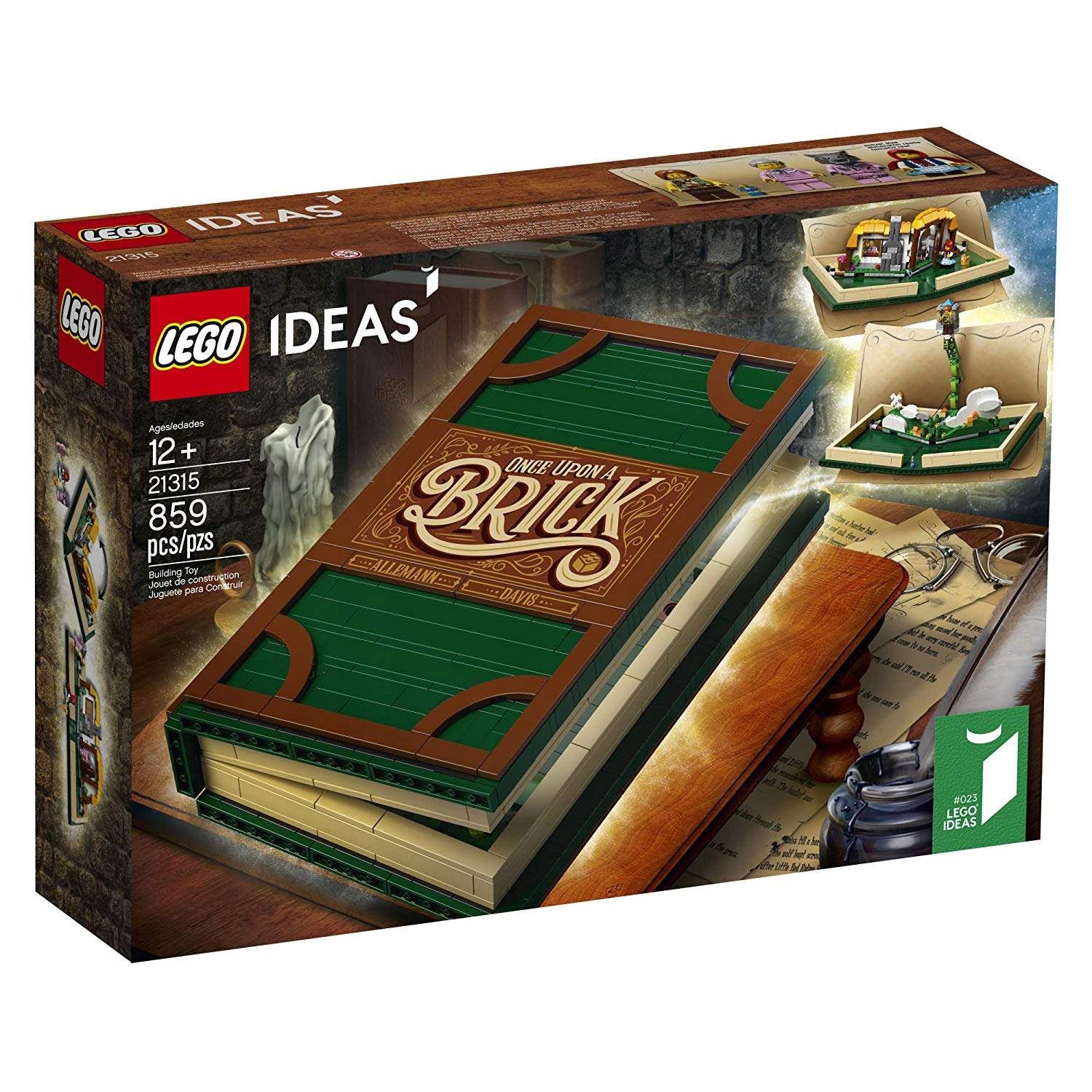 LEGO IDEAS 21315 WYSKAKUJĄCA KSIĄŻKA