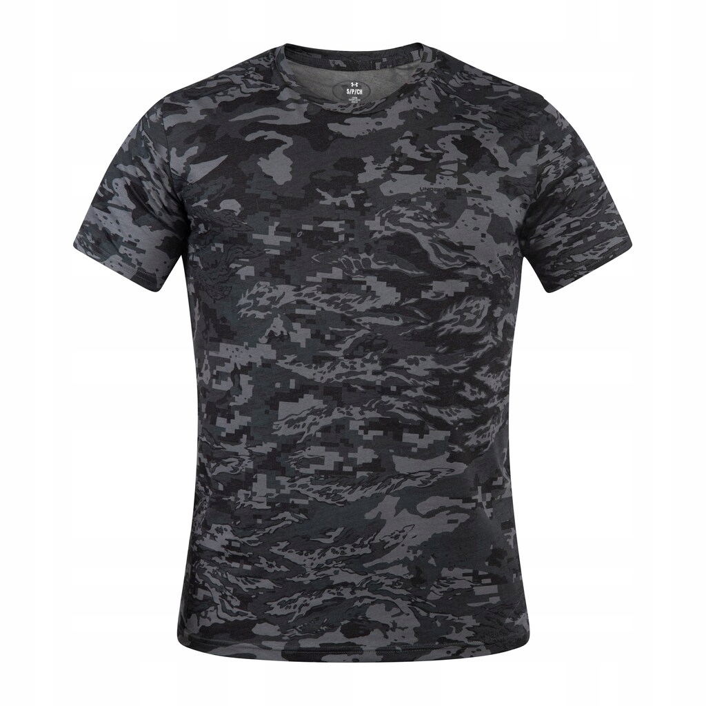 Tričko Under Armour Abc Camo Castlerock/Black S