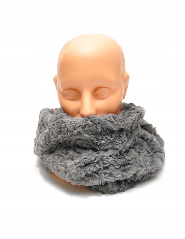 

Elegancki, Damski Komin Zimowy Czarny