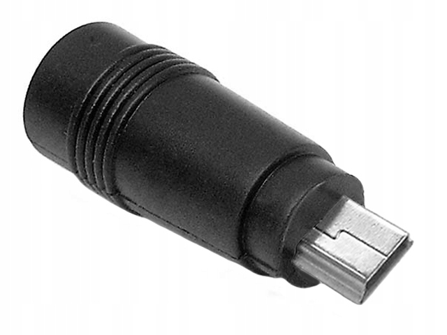 

Adapter zasilania DC USB-miniB/wt-2.1/5.5mm/gn