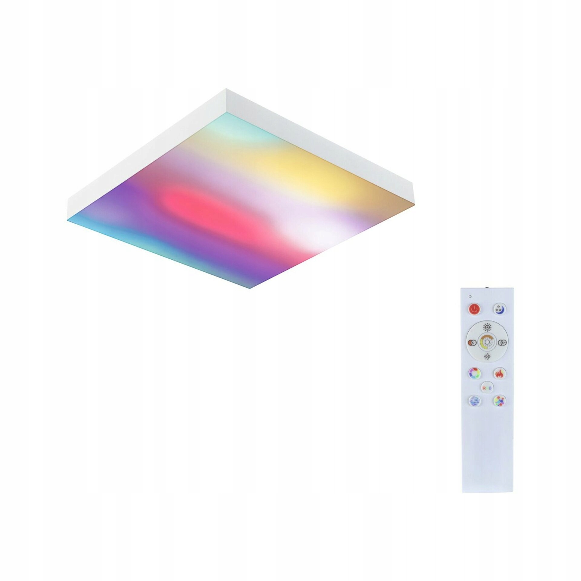 Led panel Paulmann Velora Rainbow 295x295mm 1420lm Rgbw biely s diaľkovým ovl