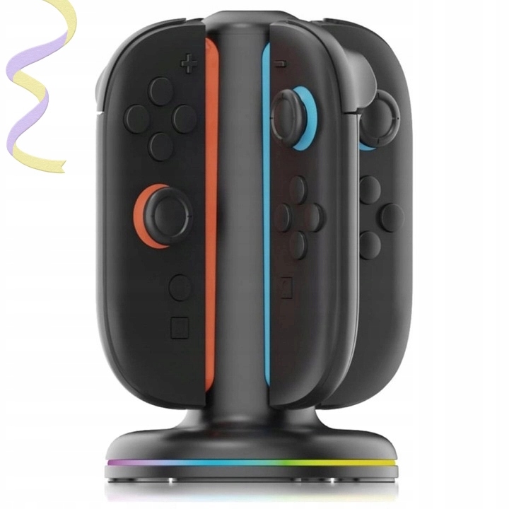 IPEGA STACJA ŁADUJĄCA DO JOYCON NINTENDO SWITCH 2 Z ŁADOWARKĄ DO 4 PADÓW