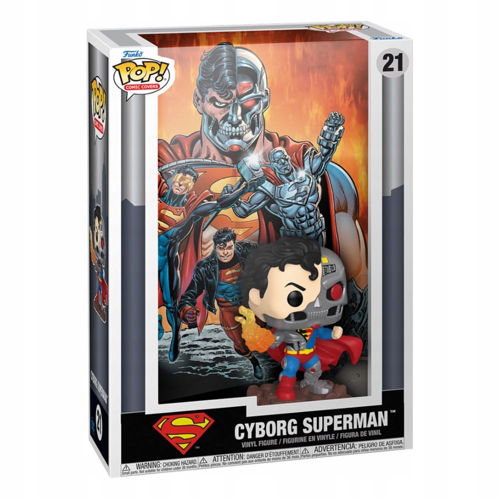Figurka Funko Pop Cover Superman 21 Cyborg Superman