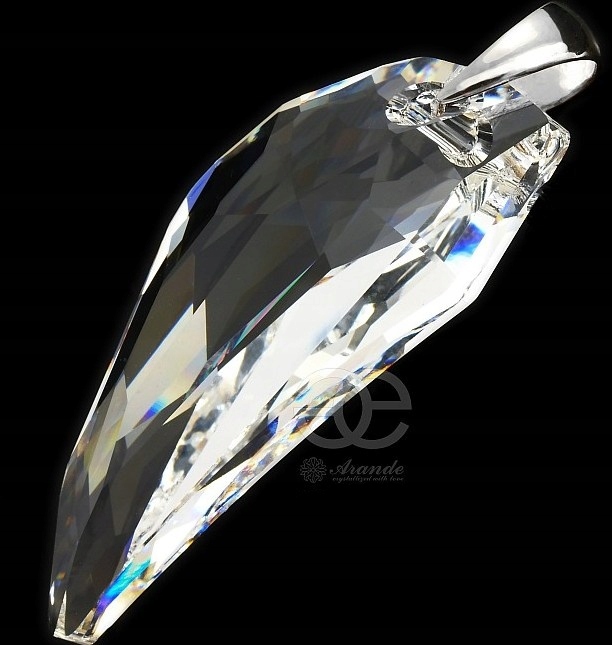 Krystaly Velký Přívěsek Crystal Pegasus Stříbro