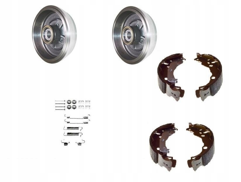 Bubny Čelisti Ložiska Renault Clio IV Sada 203 MM