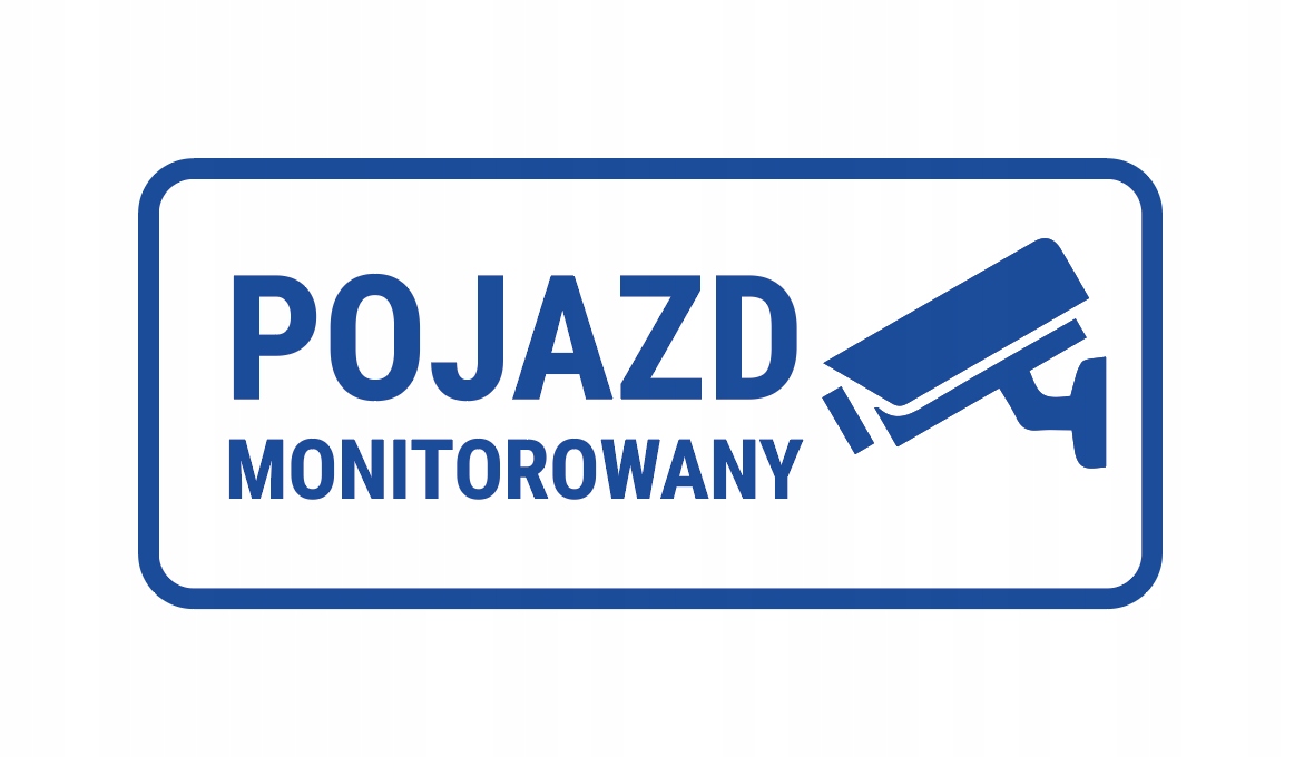 

Naklejka Pojazd monitorowany do taxi Uber Bolt