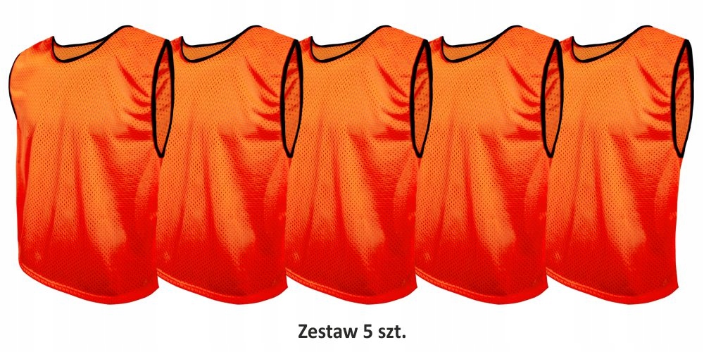 Znaczniki Piłkarskie Reklamowe Koszulka Trening 5szt M Zestaw