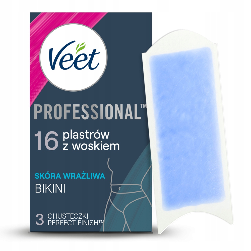 

Veet Professional Plastry do depilacji bikini 16