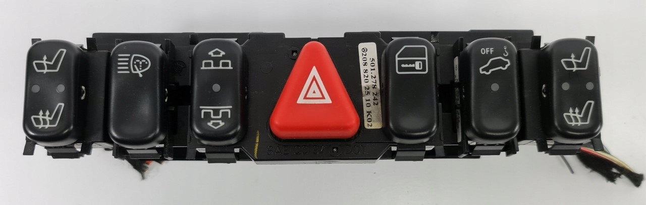 MERCEDES W210 ПАНЕЛЬ ОТОПЛЕНИЕ КРЕСЕЛ 2108200151