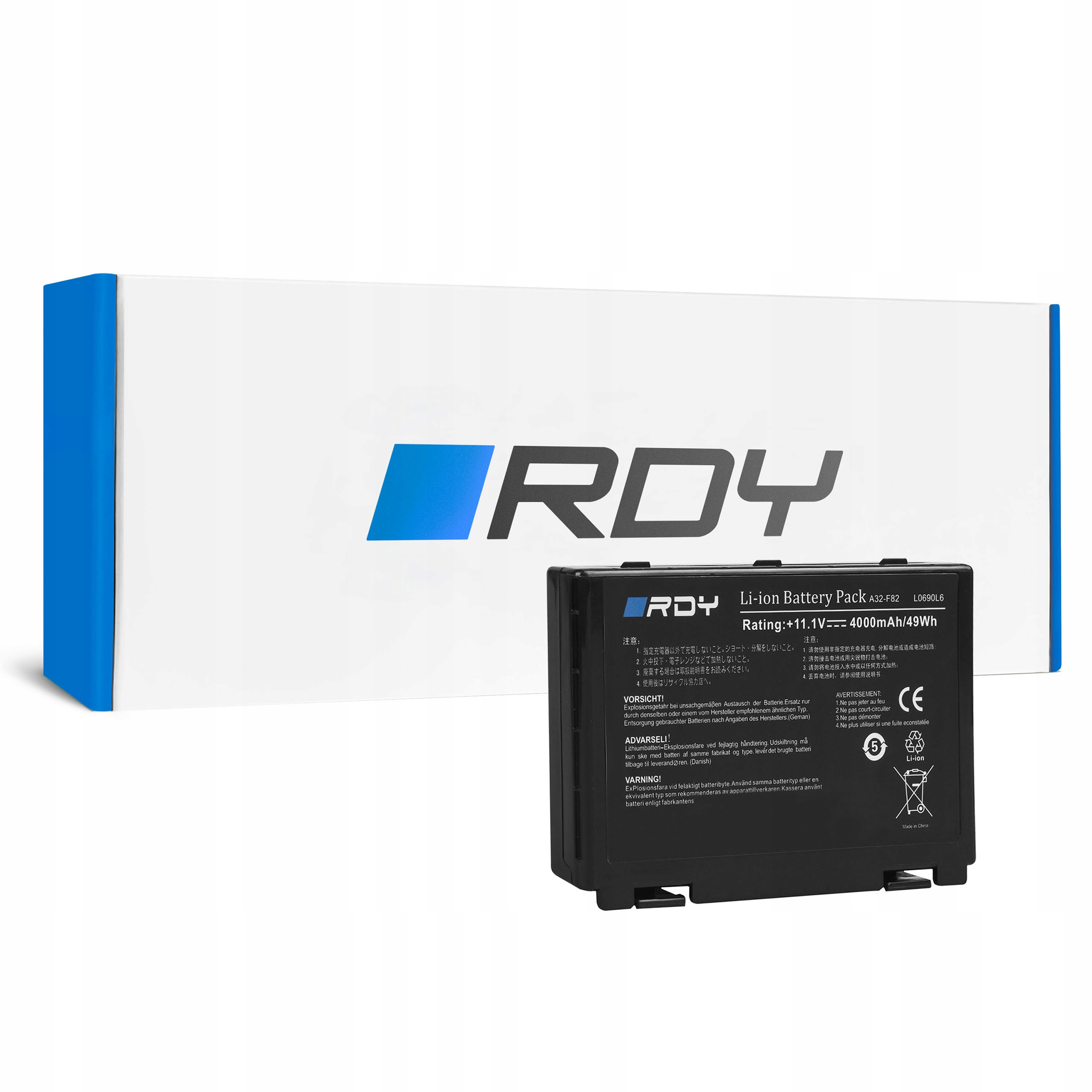 

Bateria A32-F82 do Asus K50IJ K50IN K70IJ K70IO