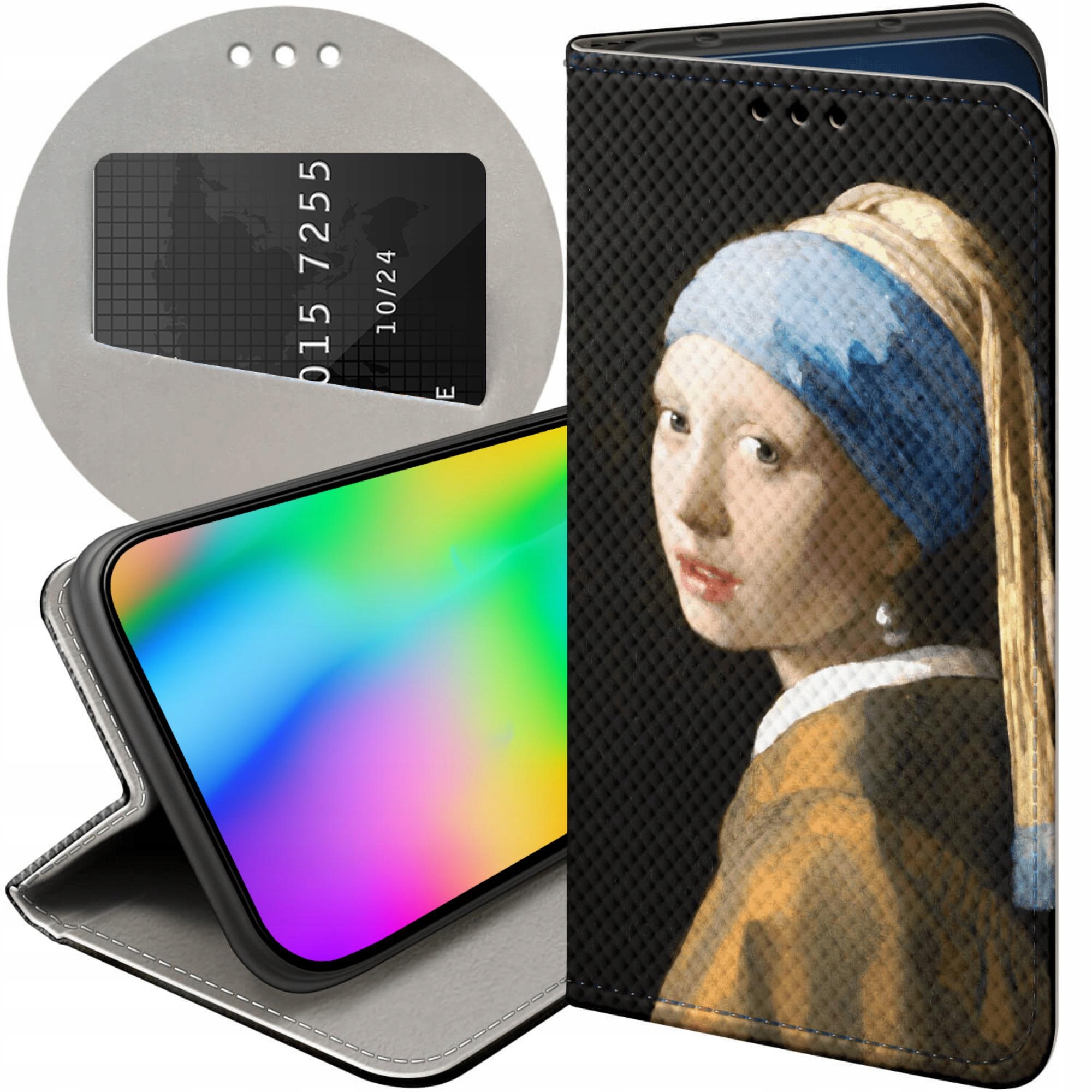 Etui Z Klapką Do Motorola Moto G14 Vermeer Johannes Malarz Futerał