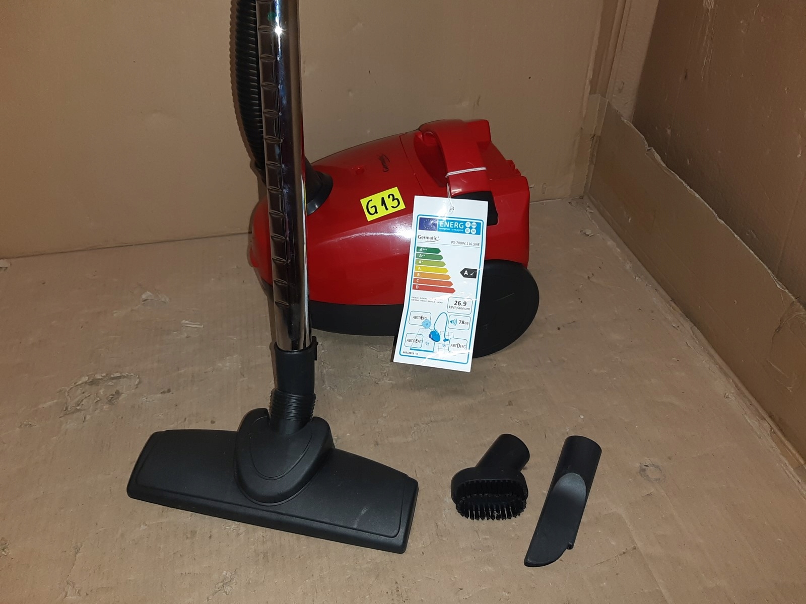 Odkurzacz Germatic SP-700W.116.5NE 700W NOWY Kod producenta 17778920