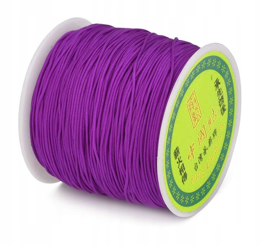 M30 100m Sznurek 1mm nylonový tavný Purpurový