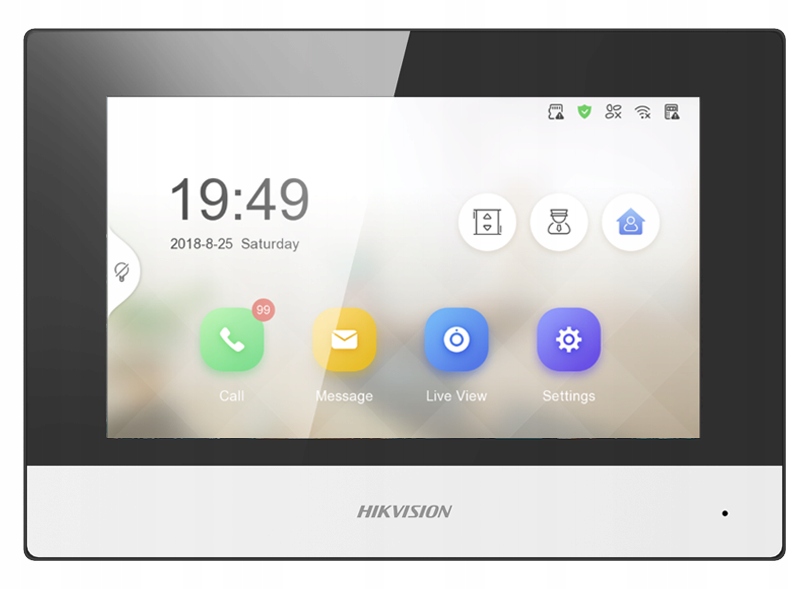 WIDEODOMOFON WiFi Villa Domofon Video DS-KIS604-S2 Marka HiKVision