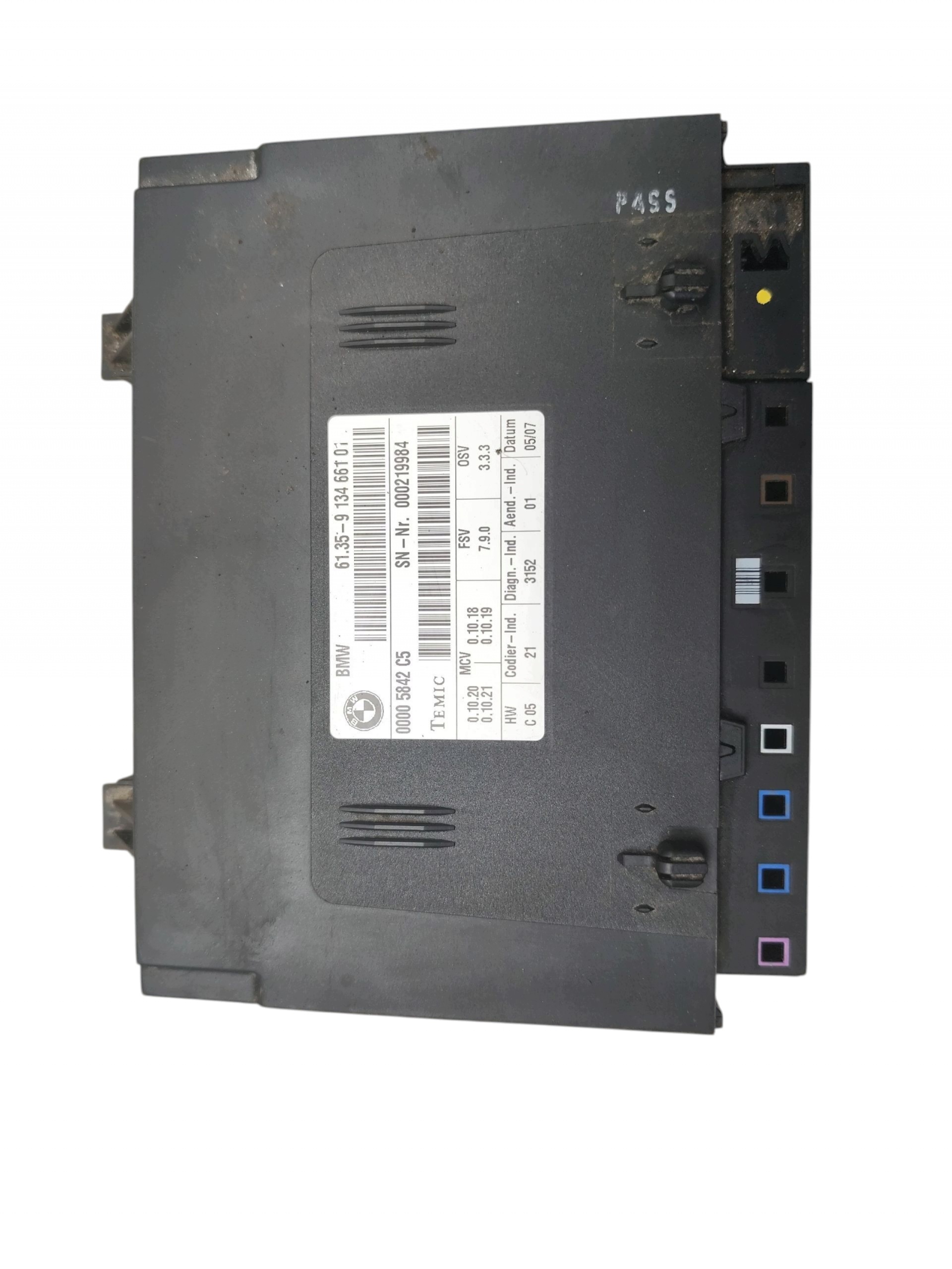 module control unit seat BMW X5 E70 (2006-2010) 9134661
