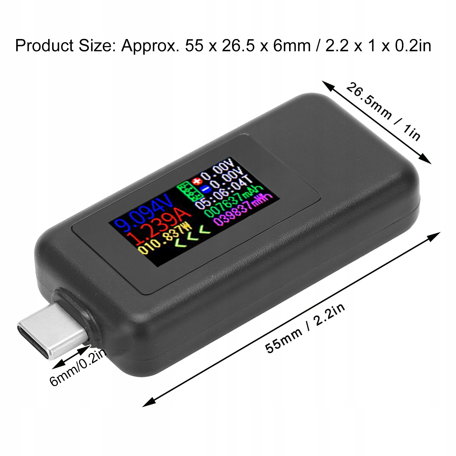 KWS-1902C MIERNIK NAPIĘCIA I PRĄDU USB EAN (GTIN) 670626372739