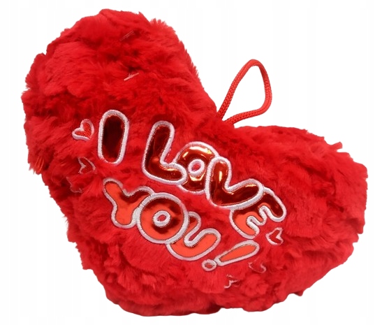PODUSZKA Serce z napisem Kocham Cię Marka bez marki
