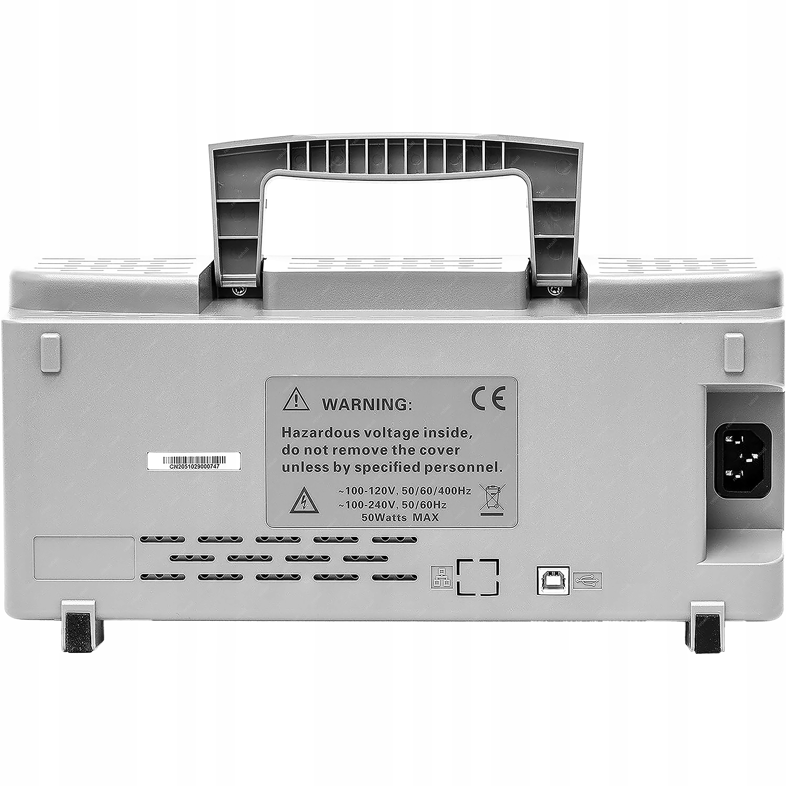 OSCYLOSKOP CYFROWY DWUKANAŁOWY HANTEK DSO2D15 2w1 2x150MHz +GENERATOR 25MHz Marka Reball