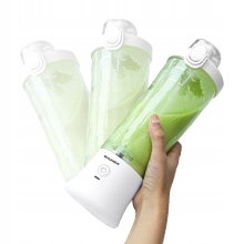 PRZENOŚNY BLENDER 600 ML, 4000mAh Baterie, ŁADOWANY PRZEZ USB(WHITE) Prędkość obrotowa 18000 obr./min