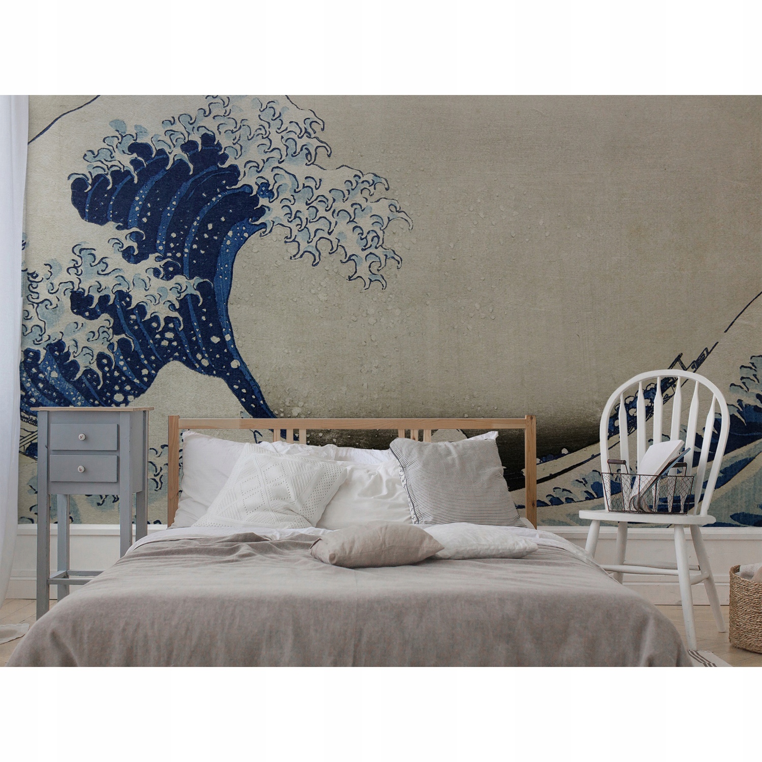 

Tapeta Wielka fala u wybrzeży kanagawy 254x184 cm