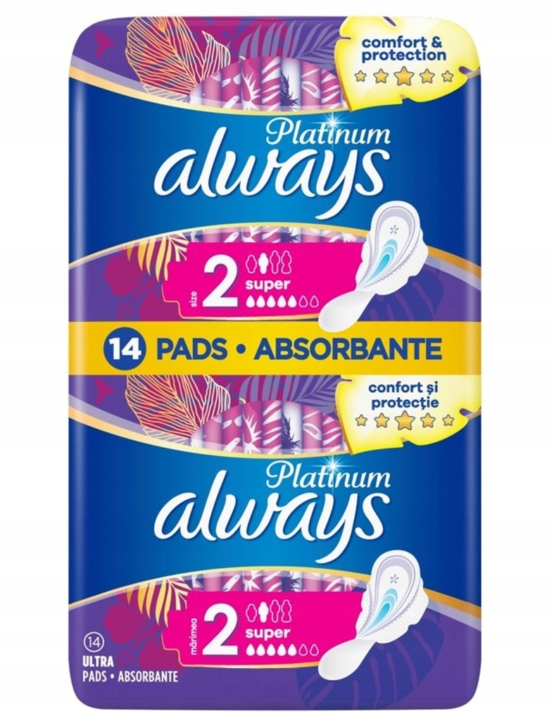 

Always podpaski Platinum Ultra Long Plus14 szt
