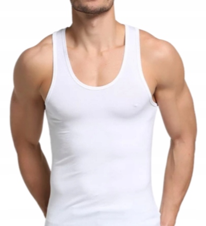 

Podkoszulka męska prążek100% bawełna rozmiar L