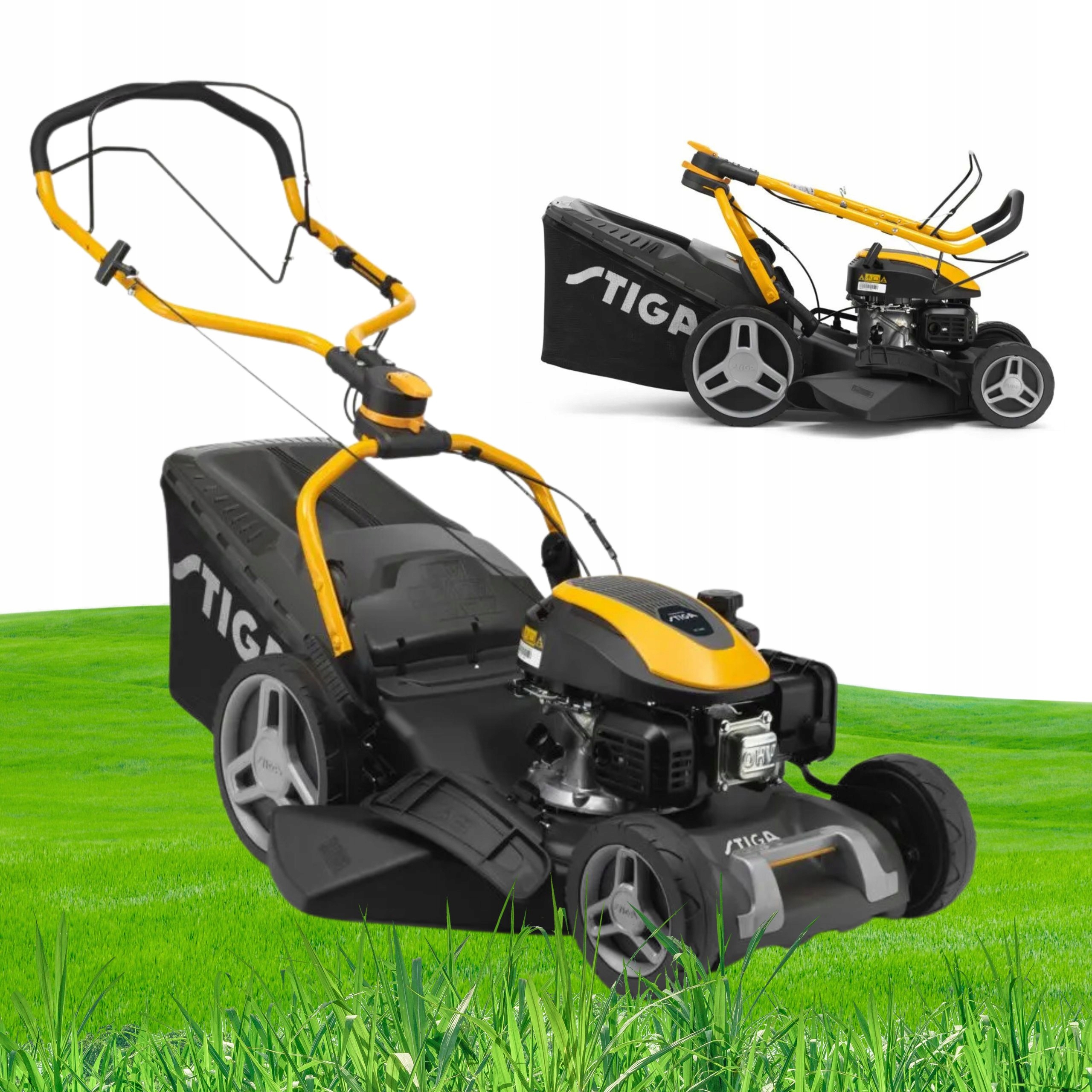 Kosiarka Spalinowa Stiga Combi 748 S Z Napędem 60L Kosz Boczny Deflektor