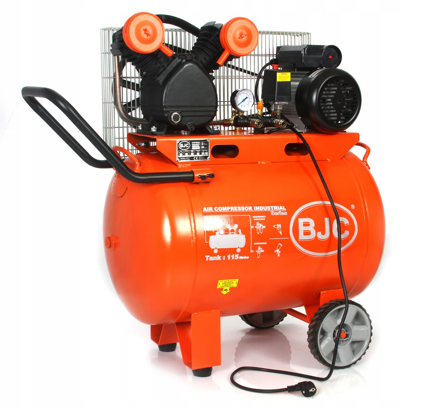 Kompresor olejowy 100 115L BJC SPRĘŻARKA 2,2 kW