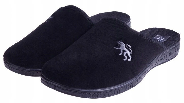 KAPCIE MĘSKIE DOMOWE LACZKI POLSKIE PANTOFLE 41