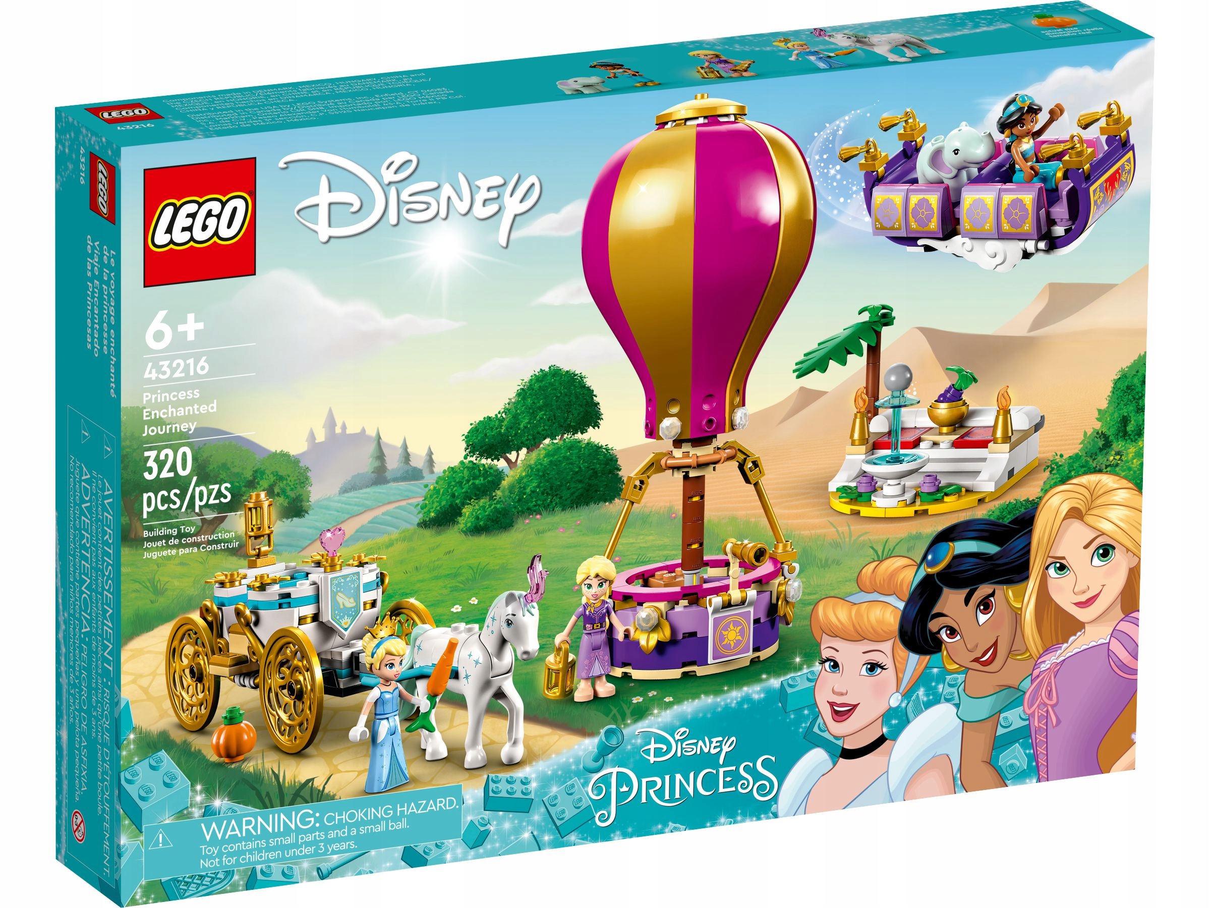 Lego Disney 43216 Podróż zaczarowanej księżniczki