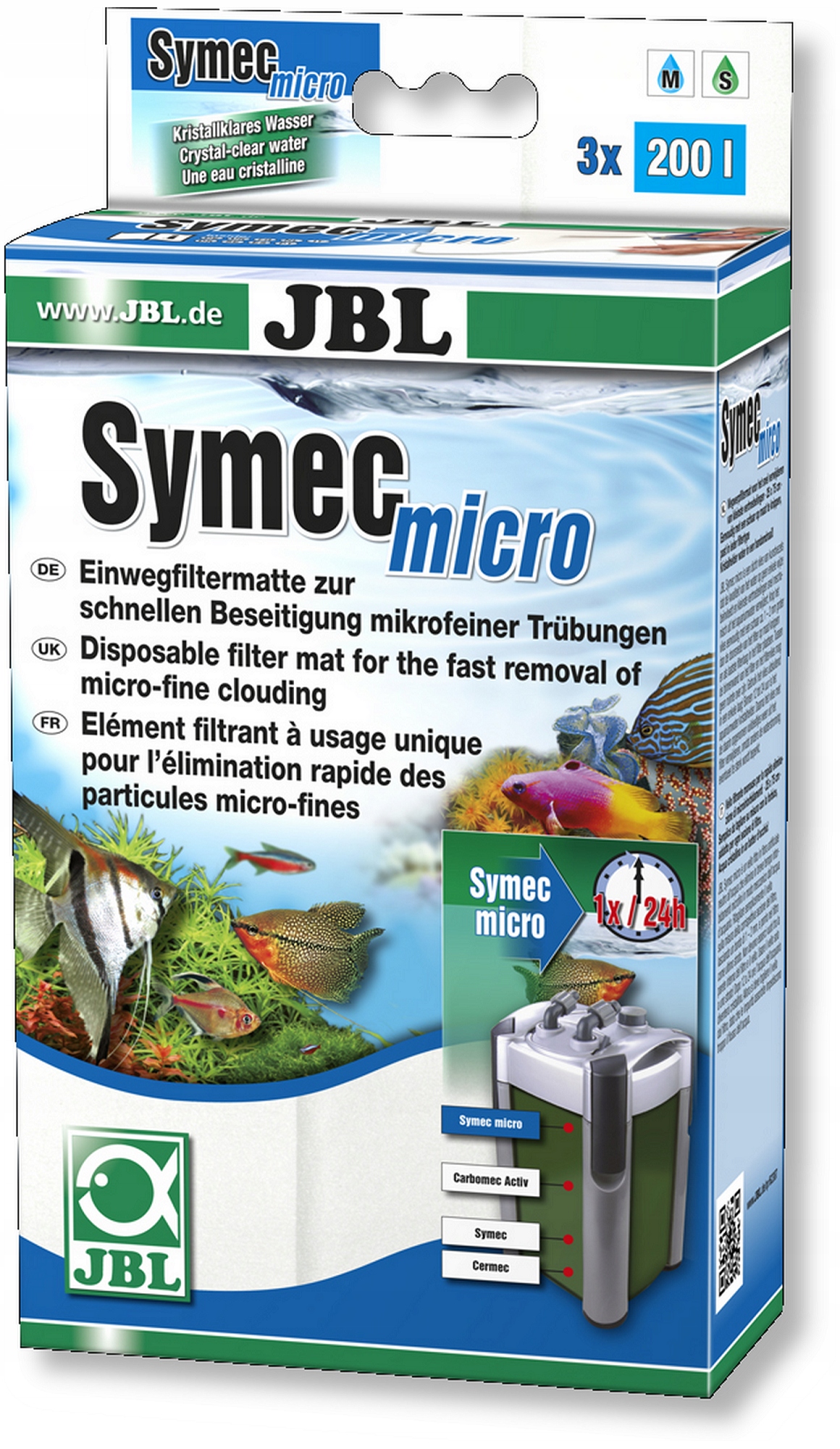 

Jbl Symec Micro koniec z białą i zieloną wodą