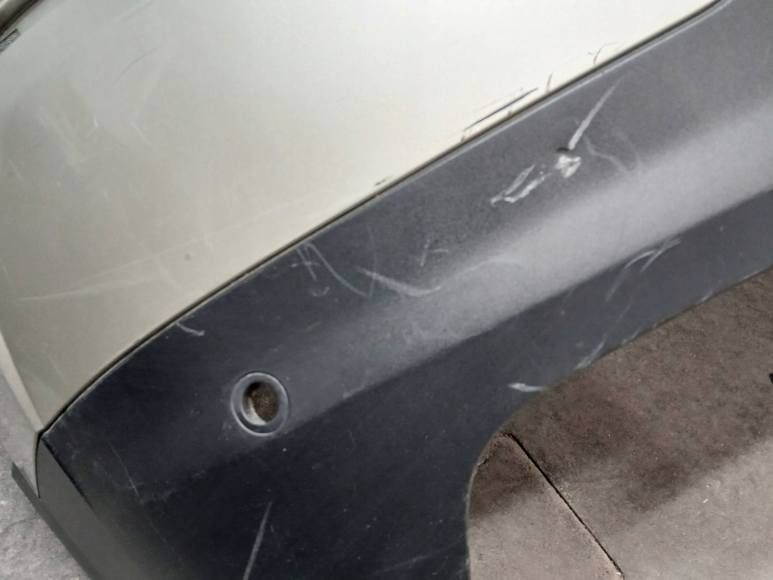 bumper rear part BMW X4 F26