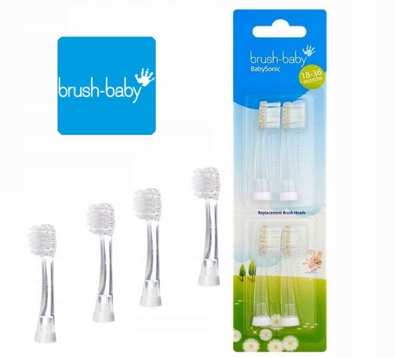 

Brush-baby BabySonic końcówki 18-36 4szt. 91