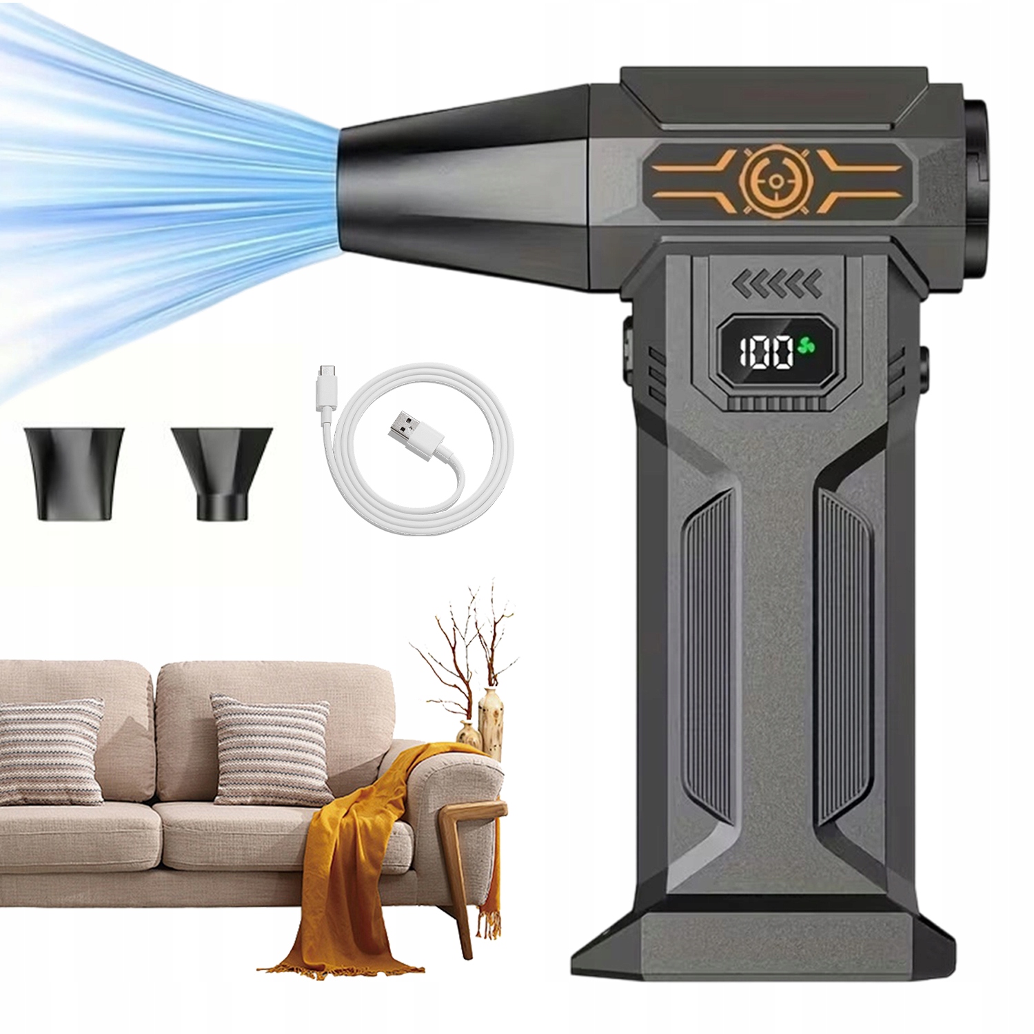 150000 Rpm Elektrické Dmychadlo Bezdrátové Pro Klávesnici Na Grilování