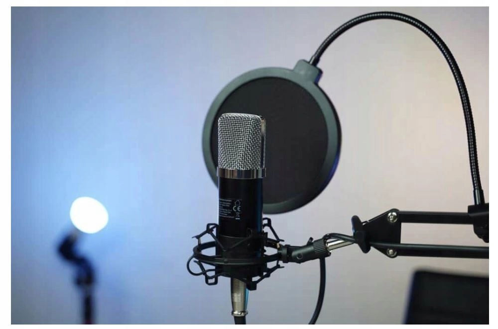 Mikrofon Hykker Mikrofon studyjny Stan opakowania oryginalne