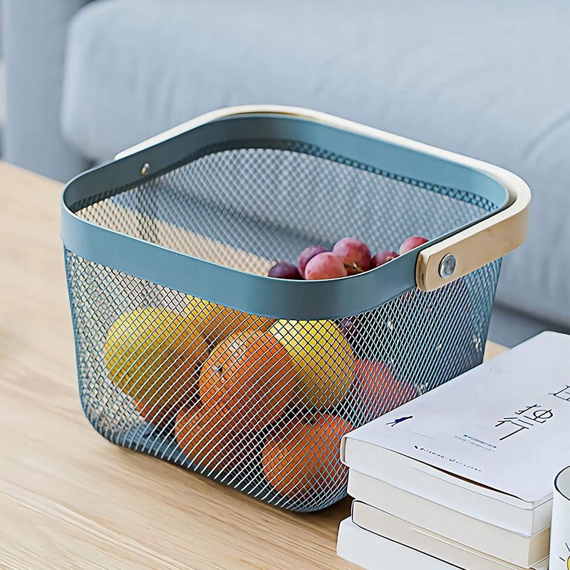 Metalowy koszyk na owoce styl skandynawski Marka inna