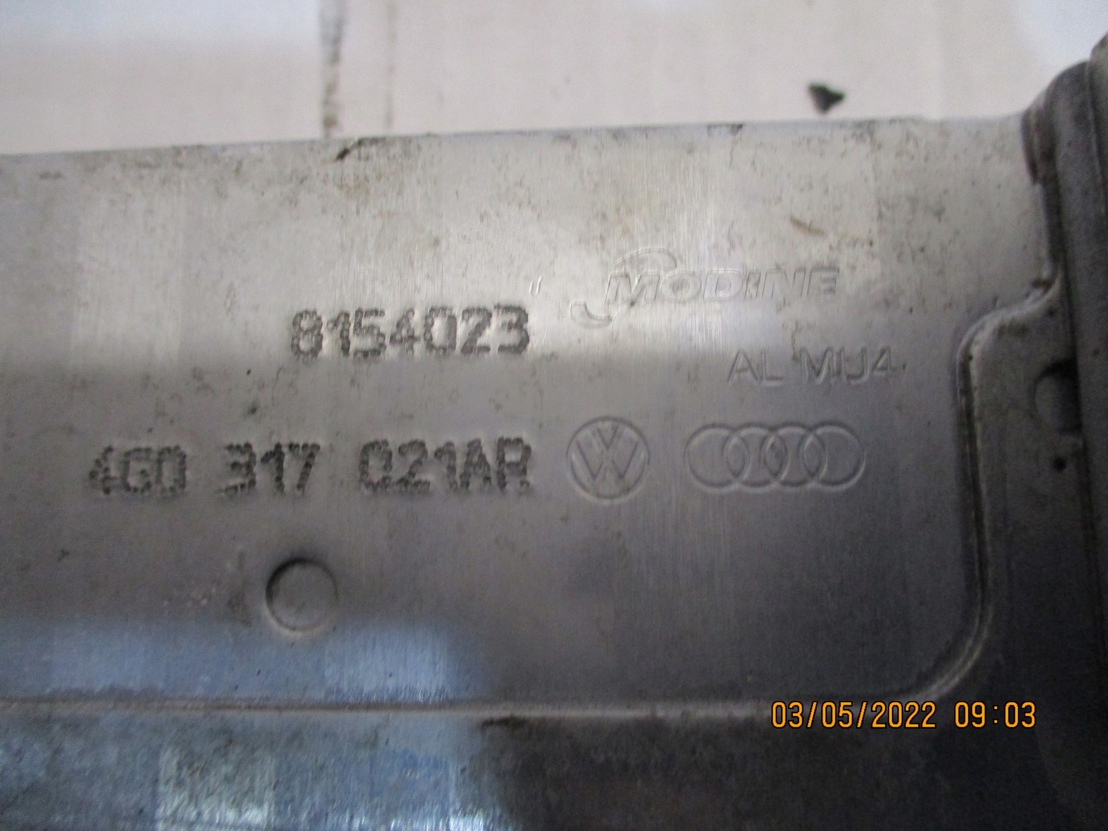 olaj hütö AUDI A6 4K0 2,0TDI 4G0317021AR